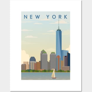 New york Posters and Art